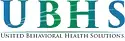 Logo of United Behavioral Health Solutions (UBHS), relevant to insurance and payment options for mental health services at SagePoint Behavioral Health.