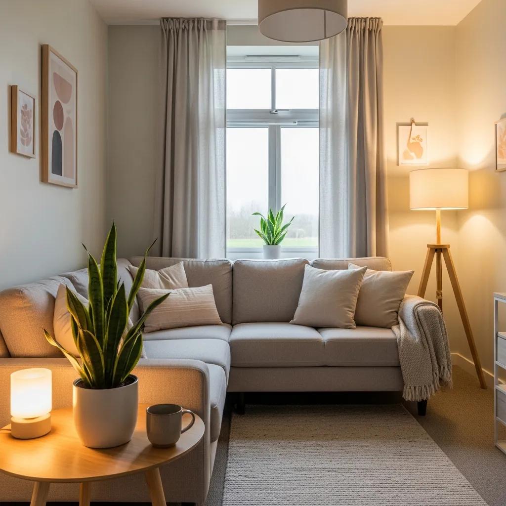 Therapy room showcasing a comfortable and confidential environment for mental health sessions